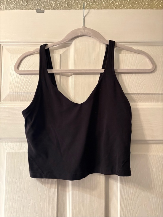 lululemon athletica Tops - Black Cropped Lulu workout top
